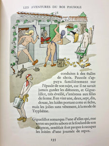 Pierre Louÿs - Les aventures du roi Pausole Book Limited Edition