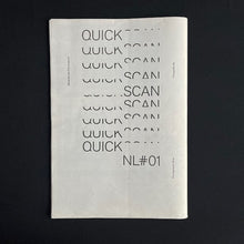 Load image into Gallery viewer, Quick Scan NL #01. Photography now Newsprint catalog Blicero Books
