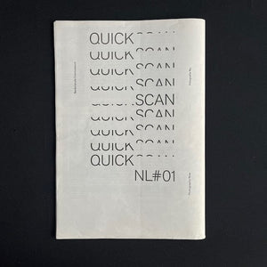 Quick Scan NL #01. Photography now Newsprint catalog Blicero Books