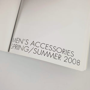 Raf Simons - Jil Sander, Men's Collection S/S 2008 Lookbook Scarce