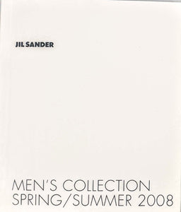 Raf Simons - Jil Sander, Men's Collection S/S 2008 Lookbook Scarce