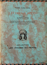 Load image into Gallery viewer, Rainer Maria Rilke - Lettres à Rodin Book in Slipcase Limited Edition
