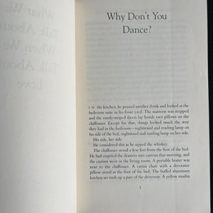 Raymond Carver - What We Talk About When We Talk About Love (Uncorrected Proof) Uncorrected Proof First edition. Uncorrected Proof
