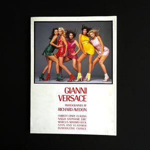 Richard Avedon - Gianni Versace Lookbook Blicero Books