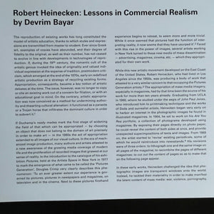 Robert Heinecken - Lessons in Posing Subjects Photography book Edition of 1000 copies