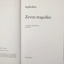 Load image into Gallery viewer, Sophokles - Zeven tragedies Book Nederlandse versie
