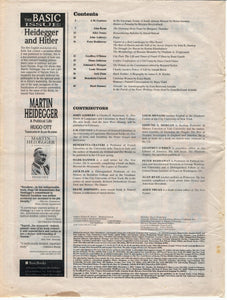 The New York Review of Books. Vol XL, Issue #20, December 2, 1993 Periodical Blicero Books