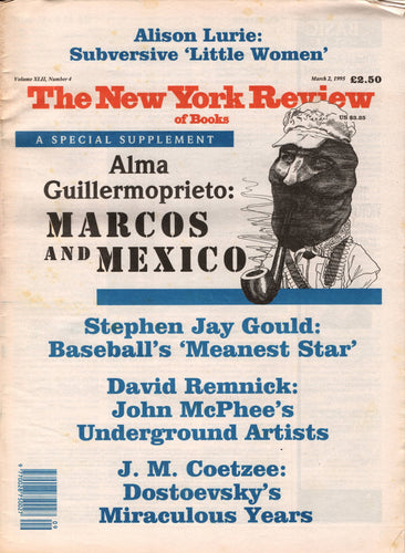 The New York Review of Books. Vol XLII, Number 4, March 2, 1995. Periodical Blicero Books