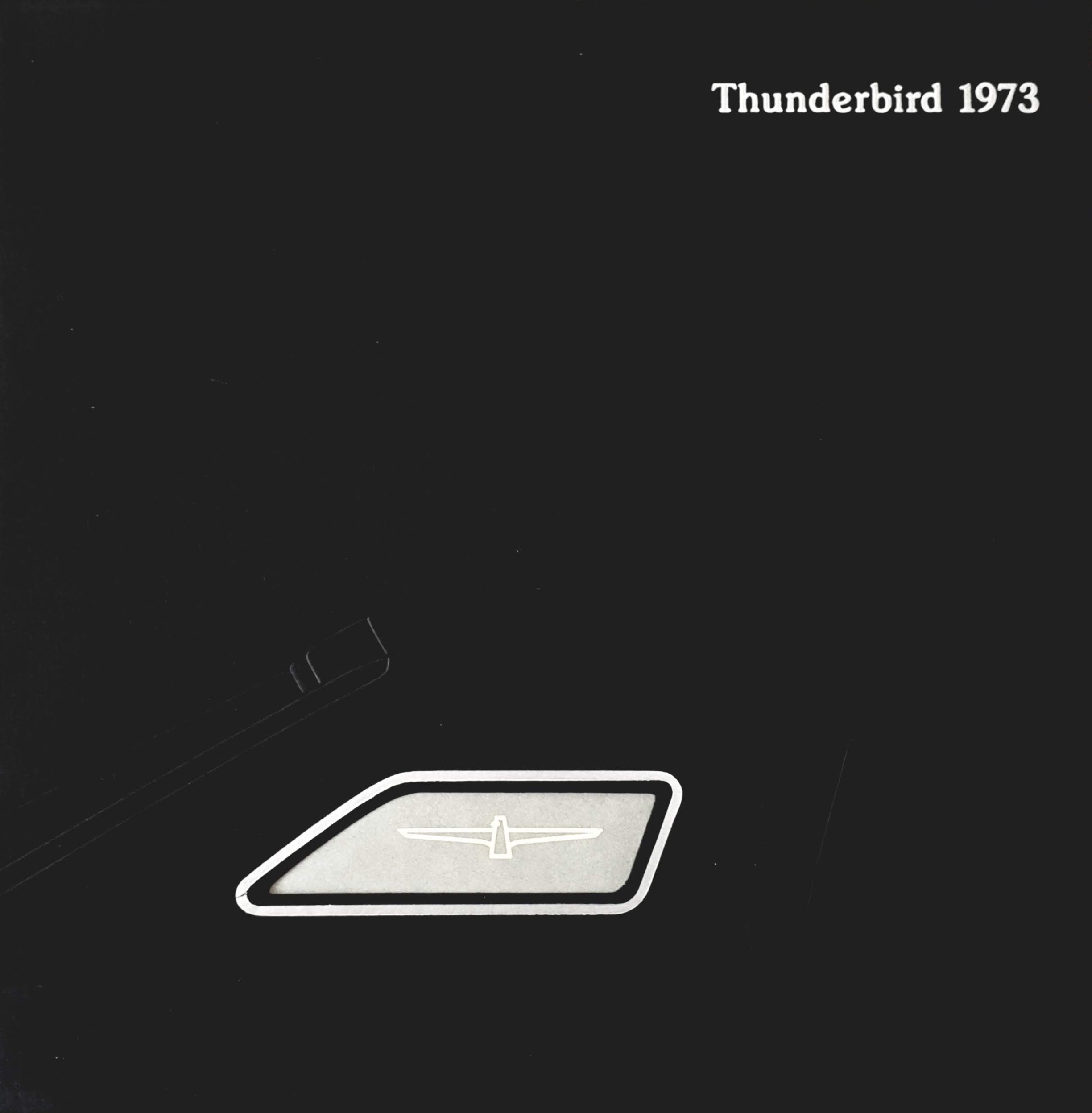 1973 Thunderbird brochure – Blicero Books