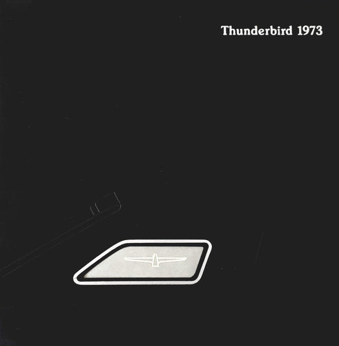 Thunderbird 1973 brochure Brochure Blicero Books