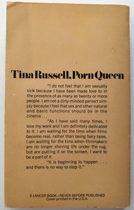 Tina Russell - Porno Star Book Rare