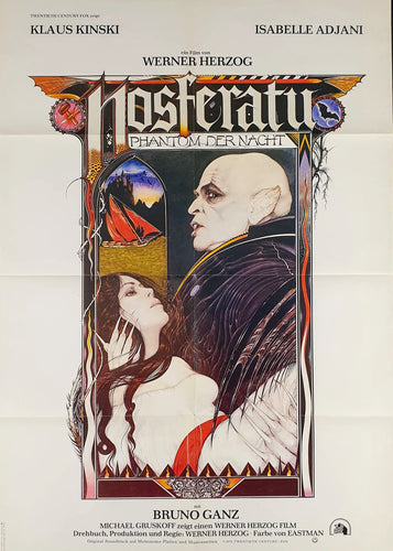Werner Herzog - Nosferatu, Phantom der Nacht Poster Blicero Books