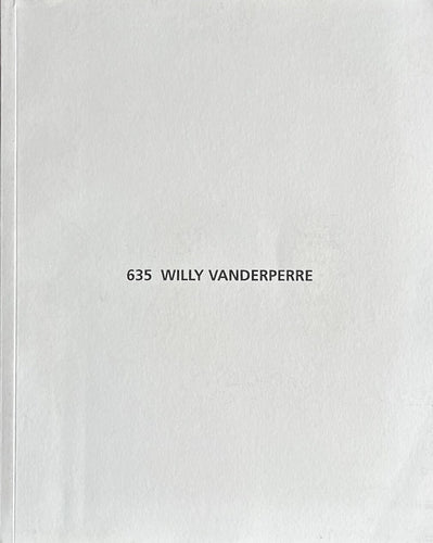 Willy Vanderperre - 635 Photography book Rare & Collectible. Limited edition of 300
