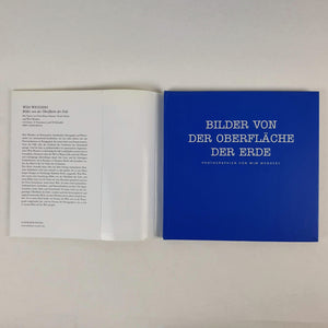 Wim Wenders - Bilder von der Oberfläche der Erde Book Blicero Books