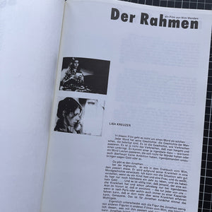 Wim Wenders - Der Amerikanische Freund. Presse Blicero Books